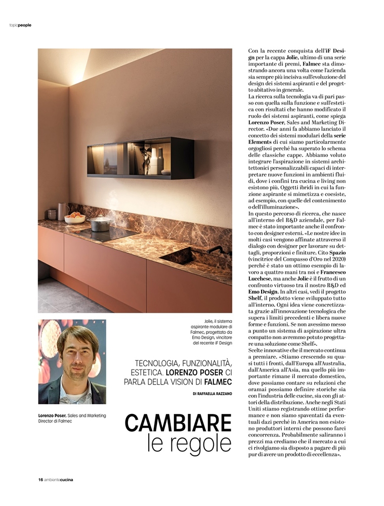 Falmec S.p.a. | Modern Cooker Hoods, Filtering Hood, Air Purifying Hood